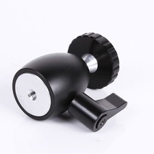 1/4" Screw Ball Head for DSLR Tripod Stands Digital Camera Camcorder DC Solidly