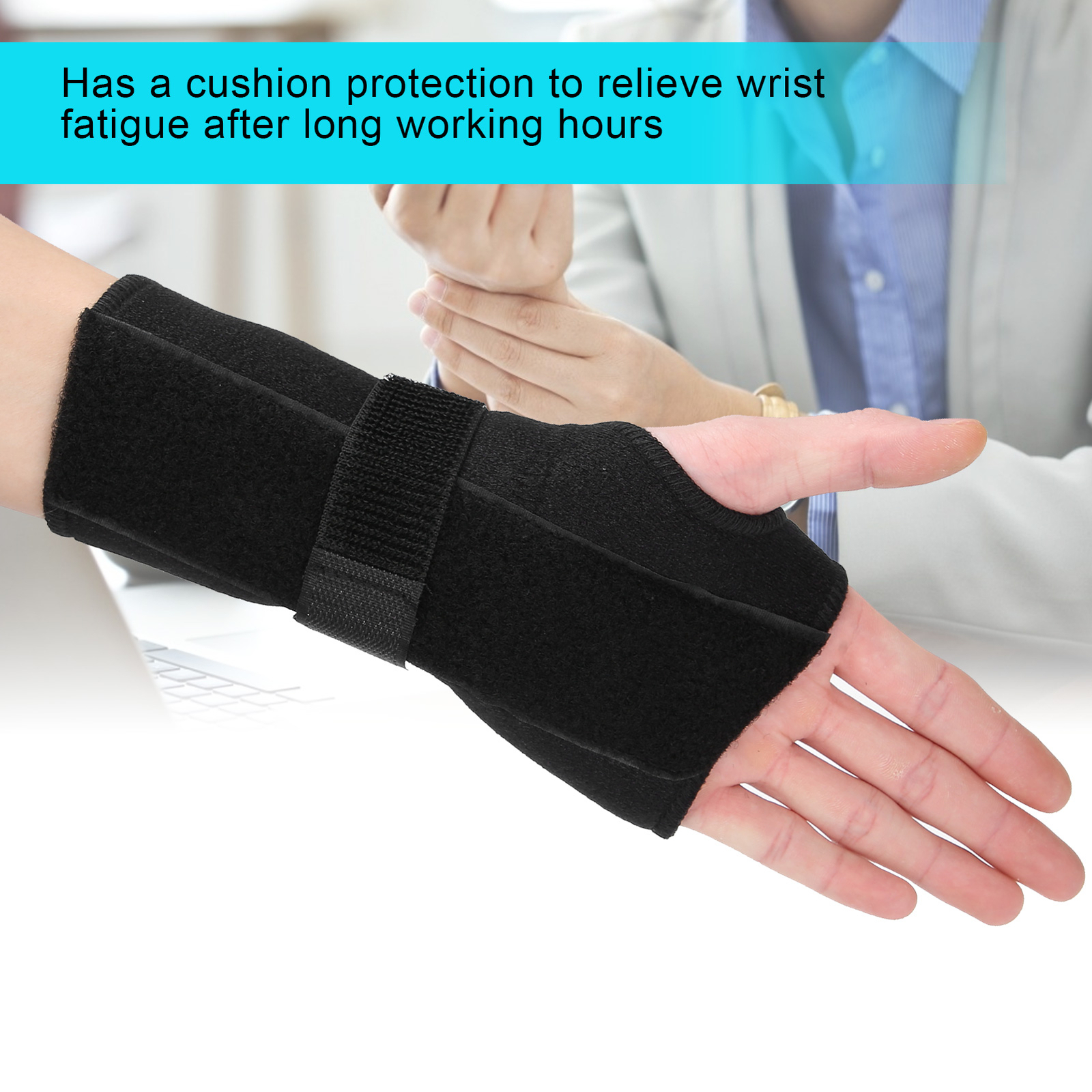 (XL Left Hand) Wrist Brace Adjustable Wrist Brace Ligament Injury eBay