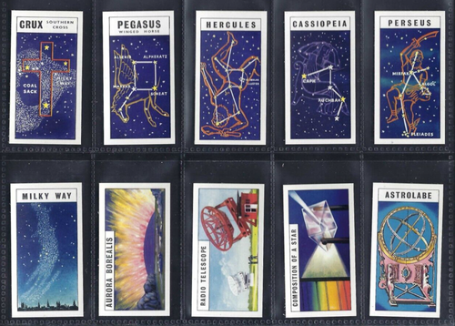 BROOKE BOND - OUT INTO SPACE ("ISSUED IN") - FULL SET OF 50 CARDS - Picture 5 of 10