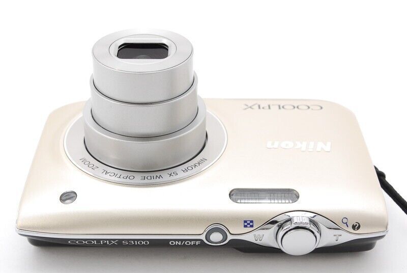 Nikon COOLPIX S3100 Silver 14.0MP W. 5x Zoom Lens Digital Nikon COOLPIX S3100 Silver 14.0MP W. 5x Zoom Lens Digital