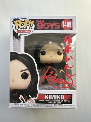 Karen Fukuyama AUTOGRAPH Kimiko 1405 The Boys Signed Japanese Funko Pop  ACOA