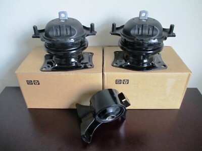 SET OF 3 ENGINE MOUNTS -- FITS: 2009-2015 HONDA PILOT (3.5L, V6).