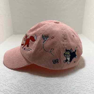 2023 Disney parks peach corduroy hat/ cap with Disney  display picture 2
