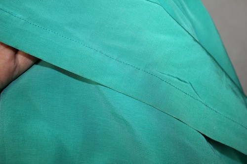 Jasper Conran London Size 12 Vintage Green Sleeveless Long Puff Skirt Dress - Picture 11 of 12