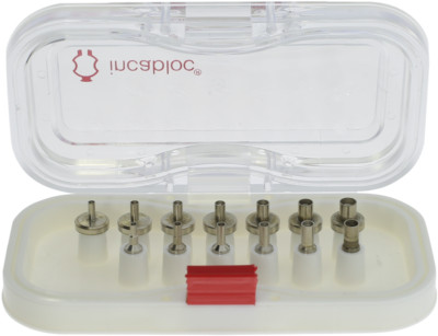 Horotec 13.153 ASSORTMENT INCABLOC, 6 PUSHERS + 7 STAKES, AXLE Ø 4