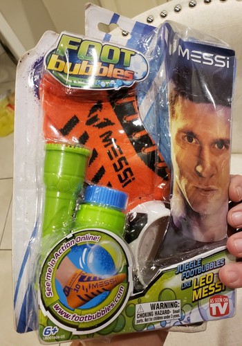 As Seen On TV Lionel Leo Messi FootBubbles Jonglieren orange magische Socke Fußball MISP - Bild 9 von 11