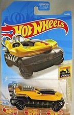 2019 Hot Wheels #134 Baja Blazers 10/10 HOVER STORM Yellow/Black w/Black Pr5 Sp