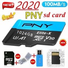 PNY high speed U3 Elite - X Class10, 1024GB MicroSDXC Card Card reader,Brand New