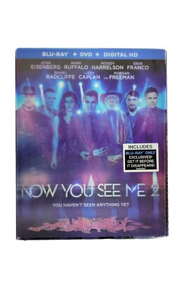 ''Now You See Me 2'' (Blu-ray/Digital, 2016) Brand NEW/sealed