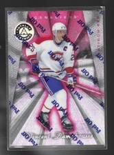 1997-98  #72 Vincent Damphousse Pinnacle Platinum Red Promo HOCKY Card