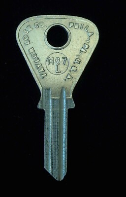 HR62VG MERCEDES BENZ 300SL Gullwing Trunk Door KEY Blank 1954-57, also Borgward