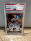 2023 Bowman Gunnar Henderson Chrome Orange Refractor /25 Auto PSA 9