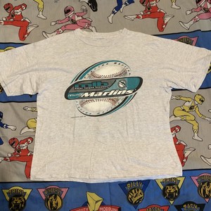 vintage florida marlins t shirt