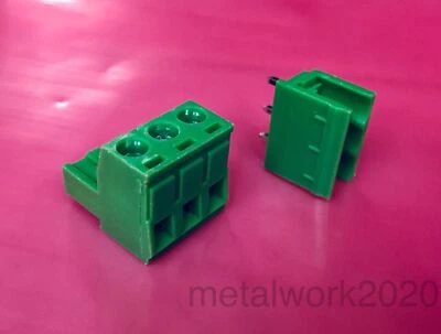 OEM EURO CONNECTER 3 Pin Phoenix Style Plug, 5.08mm Terminal Block Power Connector + PCB Header