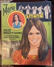 MARIE OSMOND 1973 PUSH-OUT DOLLS AND COSTUMES PAPER DOLLS THE OSMONDS UNUSED NOS