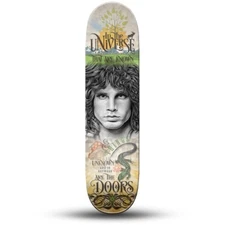 Jim Morrison Pencil Drawn Skateboard Art Deck - Limited edition