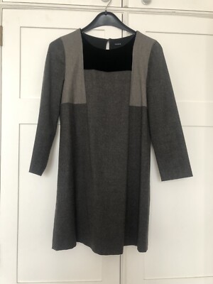Ies Style Classically Elegant 60-ies Style Colour-Block Vintage Joseph Dress ...