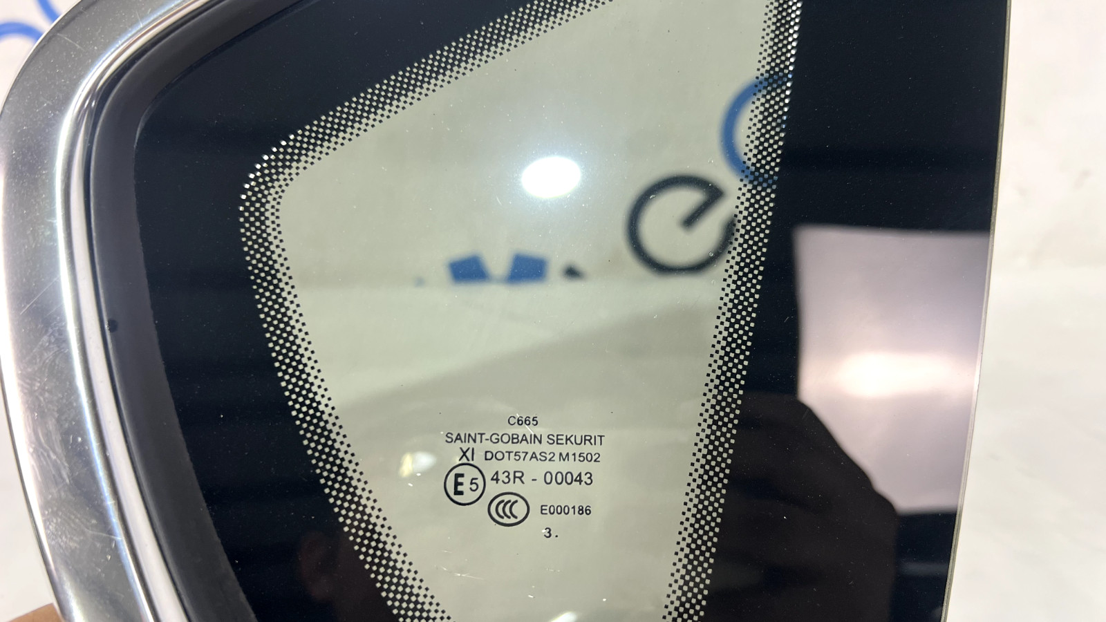 Rear Right Quarter Panel Window Glass 673008989 Maserati Quattroporte M156 14-16