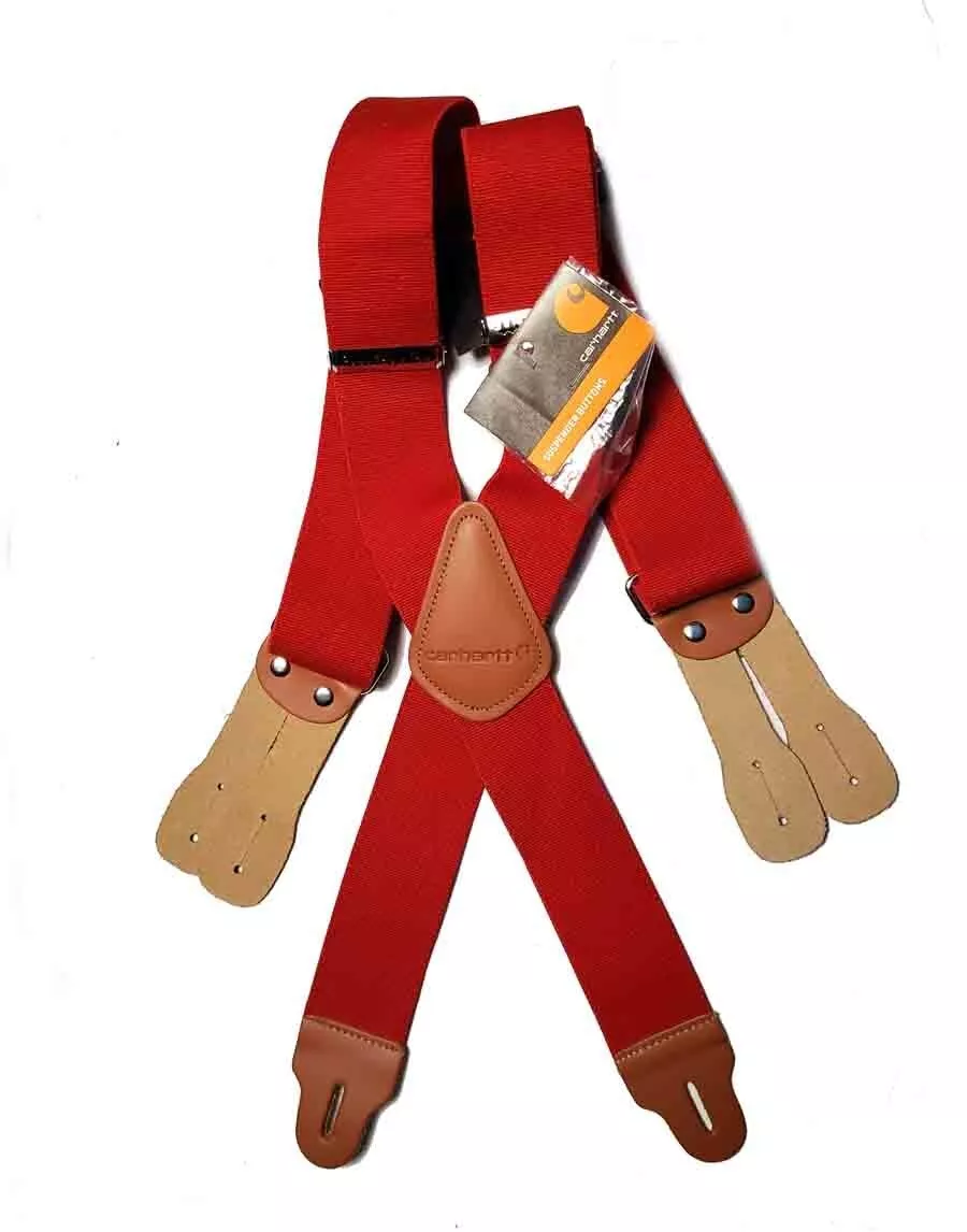 Carhartt top suspender buttons