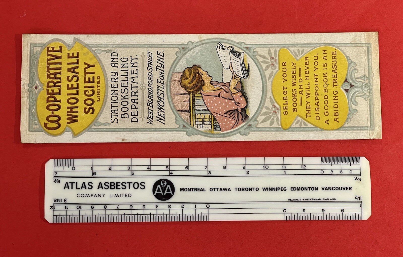 EARLY VINTAGE COOPERATIVE WHOLESALE SOCIETY LTD BOOKSELLING DEPARTMENT