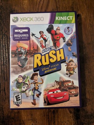 Kinect Rush Disney Pixar Adventure (Microsoft Xbox 360) - Tested!
