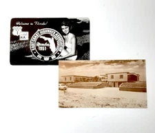 Vintage 1951 East Coast Highways Assoc. Membership Card Daytona Beach Harley