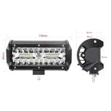 7inch 2400w Led Work Light Bar Flood Spot Pods Offroad Fog Driving Atv Truck 7inch 2400w Led Work Light Bar Flood Spot Pods Offroad Fog Driving Atv Truck
