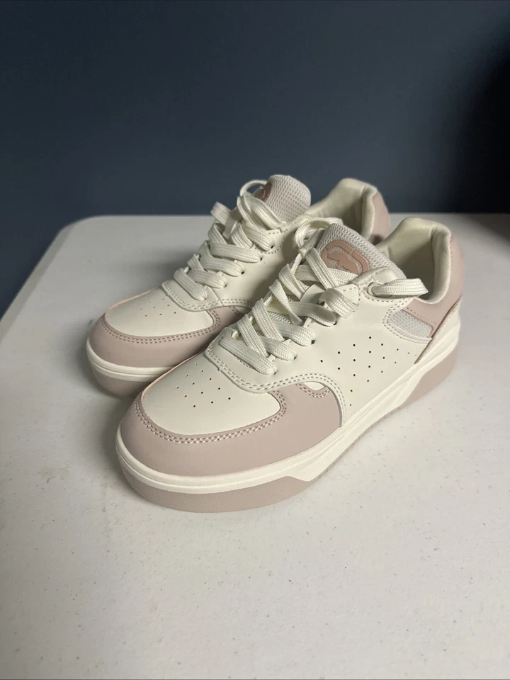 Zapatillas Mujer ECKO Unlimited Blanco y Rosa Talla 5.5 Rojo Rinoceronte Foto 3 de 4