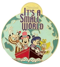 Disney DLR Attractions It's a Small World FAB 4 PP20759 Pin 2006