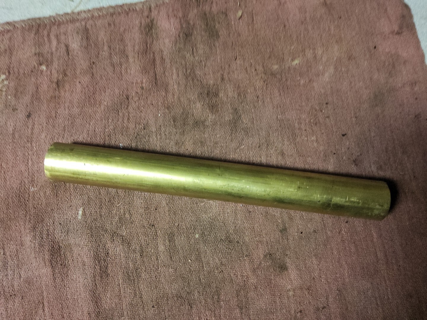 1" C360 BRASS SOLID ROUND ROD 12" long New Lathe Bar Stock 1.00