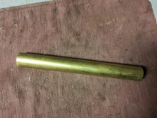 1" C360 BRASS SOLID ROUND ROD 12" long New Lathe Bar Stock 1.00" diameter x 12"