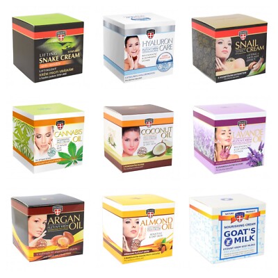 Palacio Gesichtscreme Schlangengift Creme Hyaluron Schnecken Cocos Mandel Argan
