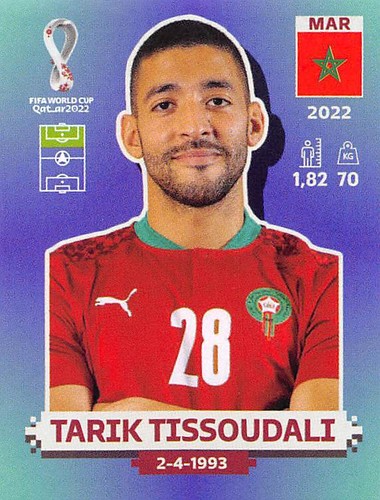 COLECCIÓN DE PEGATINAS PANINI QATAR 2022 COPA MUNDIAL DE LA FIFA - GRUPO F GRUPO G GRUPO H - Imagen 61 de 241