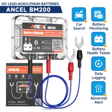 Car Battery Monitor Bluetooth 12V Automotive Battery Tester for iPhone Android 