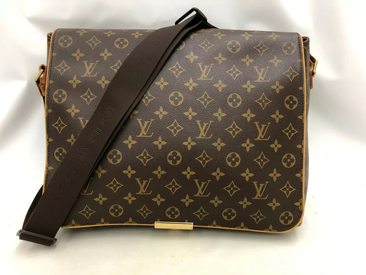 Louis Vuitton Louis Vuitton Abbesses Monogram Canvas Large Messenger