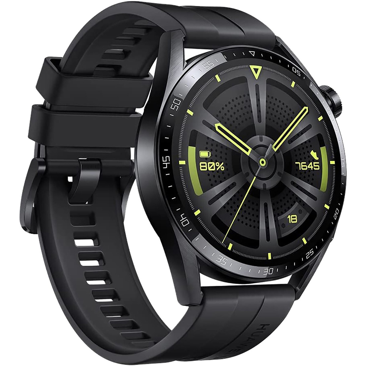 Huawei Watch GT 3 (46mm) Black GPS + Bluetooth Smartwatch NEW | eBay
