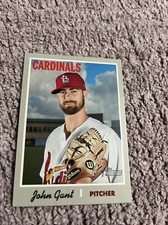 2019 Topps Heritage John Gant #330 St. Louis Cardinals Baseball Card
