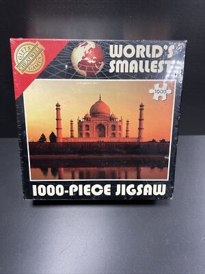 Kleinstes 1000-teiliges Puzzle der Welt - Taj Mahal - Cheatwell Games. NEU!