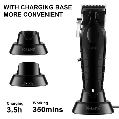 Kemei Cordless Hair Trimmer Clipper Professional Electric Hair Cutting 0mm 2296 - Picture 3 of 6