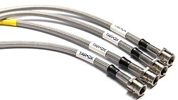 Tarox Steel Braided Brake Hoses 4 Lines for Renault Alpine GTA V6 Turbo - Picture 1 of 1
