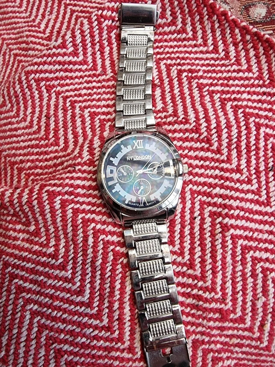 Ny london watch stainless steel back sale