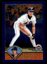 2003 Topps Chrome #291 Tsuyoshi Shinjo New York Mets