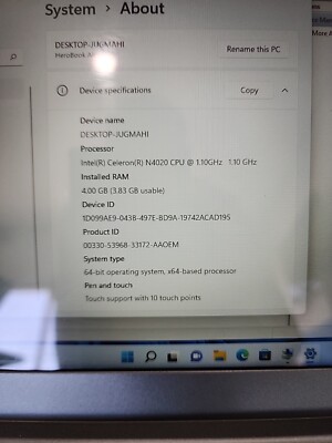 Motherboard CHUWI Herobook Air