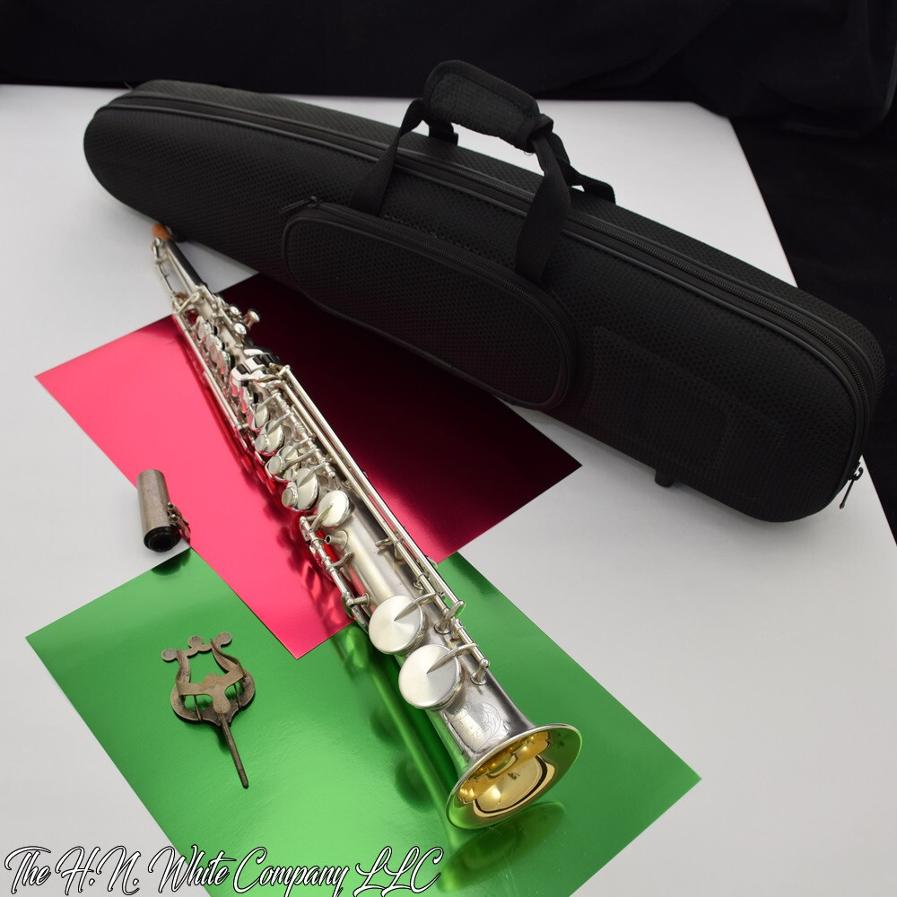 Vintage H. N. White King Soprano Saxophone Fantastic! | eBay