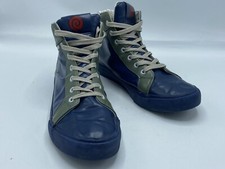 Top alto Naruto Shippuden GroundUp blu/verde/argento taglia USA 9 Nasashi Kishimoto