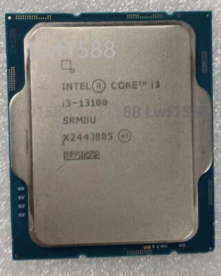 Intel i3-13100 3.4GHz 4core 12MB SRMBU FCLGA1700 desktop CPU
