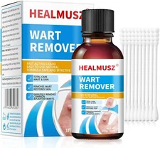 Fast-Acting Wart Remover with Salicylic Acid, Wart Removal Cream for Women Men,