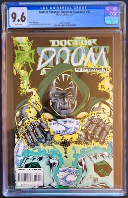 Doctor Strange Sorcerer Supreme #62 CGC 9.6. Doctor Doom Sorcerer cover! 1994