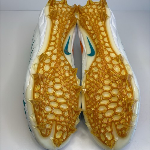 Nike Alpha Menace Pro Low Miami Dolphins Football Cleats Men's Shoe Size 15 - Picture 8 of 13
