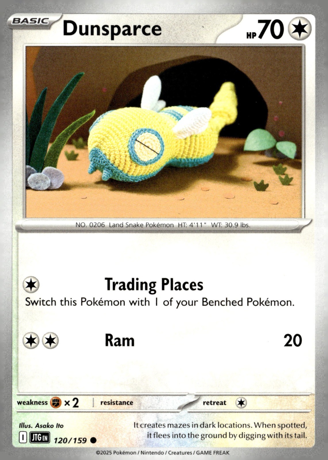 Dunsparce Common SV09: Journey Together 120/159 NM
